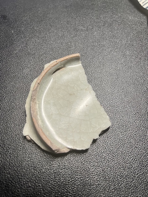 古玩陶瓷龍泉仿官標本真品鑒賞圖