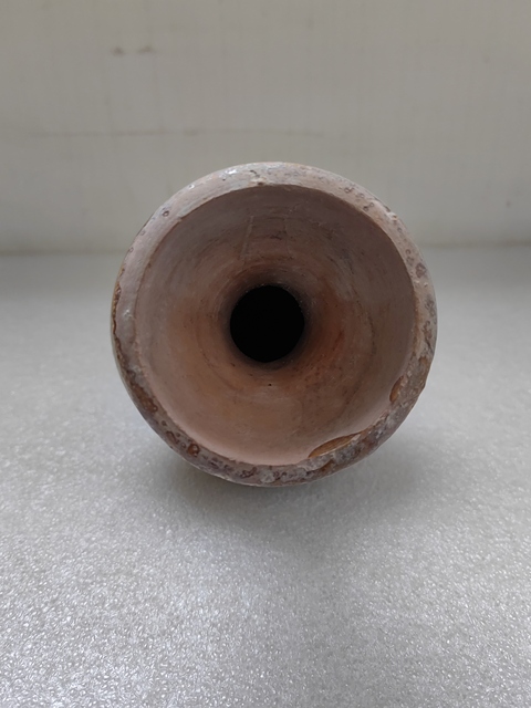 古玩陶瓷黃綠釉盤口瓶拍賣，當前價格999元