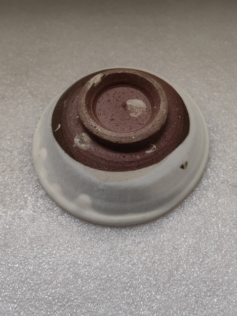 古玩陶瓷磁州窯白釉茶碗拍賣，當前價格480元