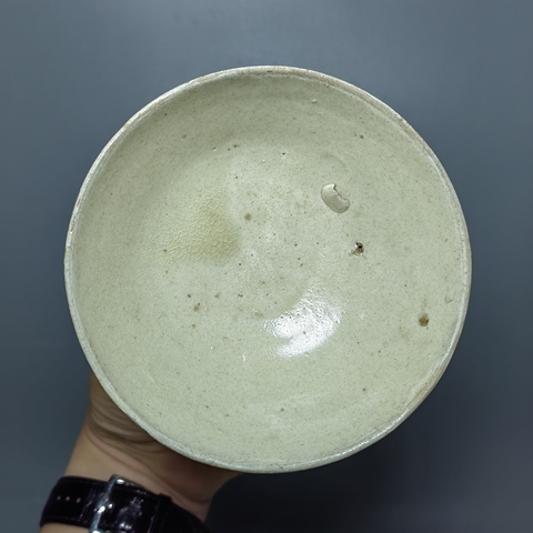 古玩陶瓷金代，磁州窯白釉茶盞拍賣，當前價格1280元