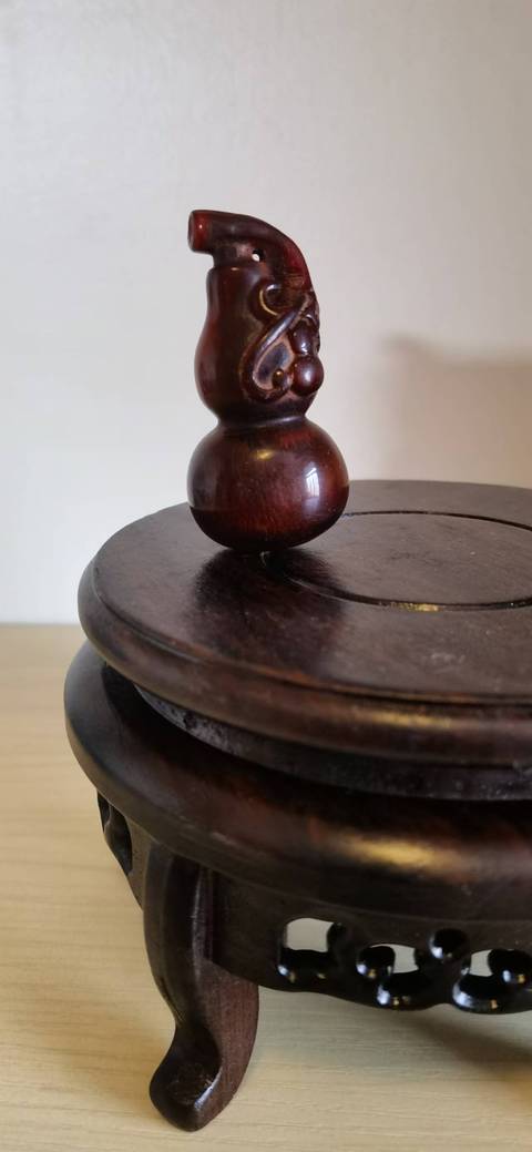 古玩雜項(xiàng)瑪瑙葫蘆手把件拍賣,當(dāng)前價(jià)格188元