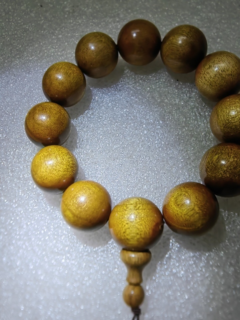 古玩雜項金絲楠木手串拍賣，當前價格298元