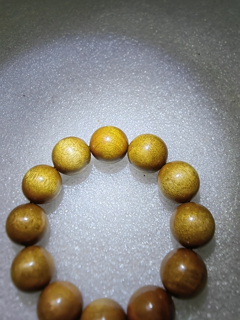 古玩雜項金絲楠木手串拍賣，當前價格298元
