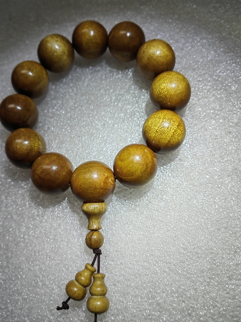 古玩雜項金絲楠木手串拍賣，當前價格298元