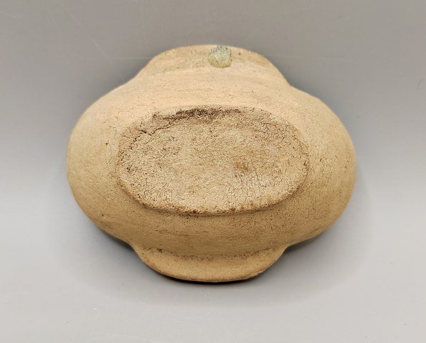 古玩陶瓷漢代綠釉羽觴杯拍賣，當前價格1300元