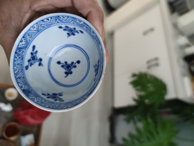 古玩陶瓷 青花杯真品鑒賞圖