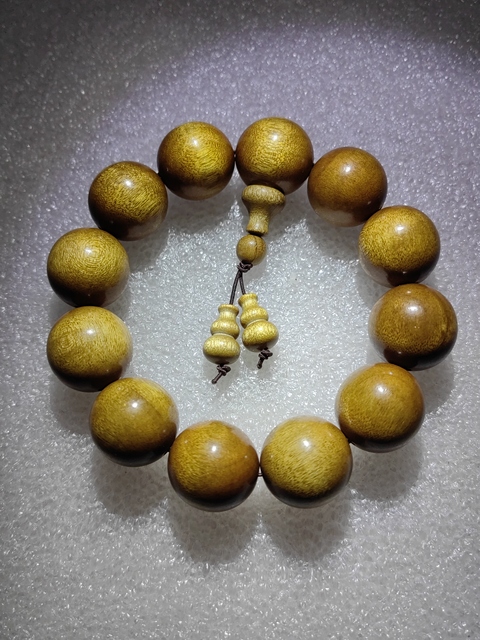 古玩雜項金絲楠木手串拍賣，當前價格298元