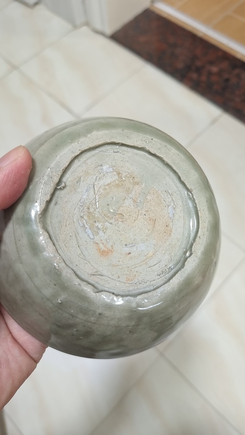 古玩陶瓷龍泉青瓷雙魚洗拍賣,當前價格5888元