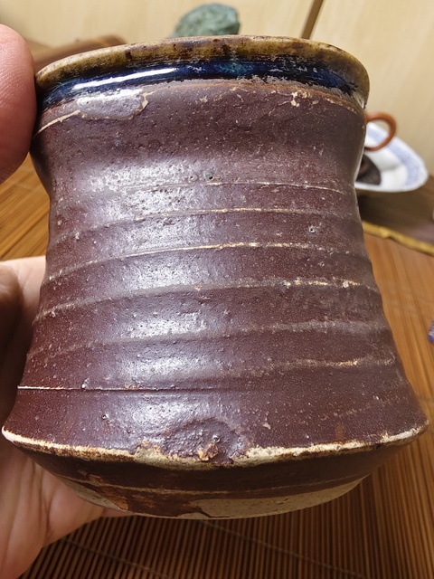 古玩陶瓷吉州窯系褐釉香爐拍賣，當(dāng)前價(jià)格7980元