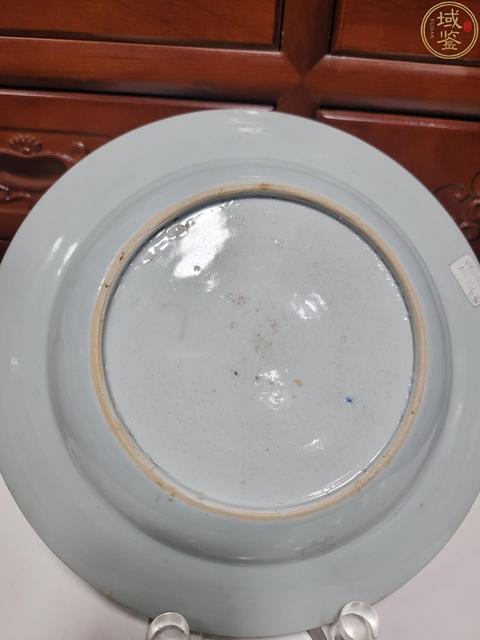 古玩陶瓷清雍乾 粉彩博古花卉紋折沿盤拍賣,當前價格4000元