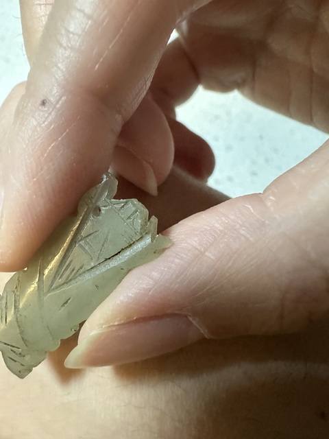 古玩玉器清代·和田玉雕“壽星”拍賣,當前價格1500元