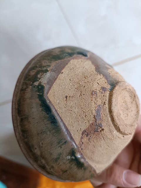 古玩陶瓷南宋建窯系福清紫口鐵足兔毫盞拍賣，當前價格2000元