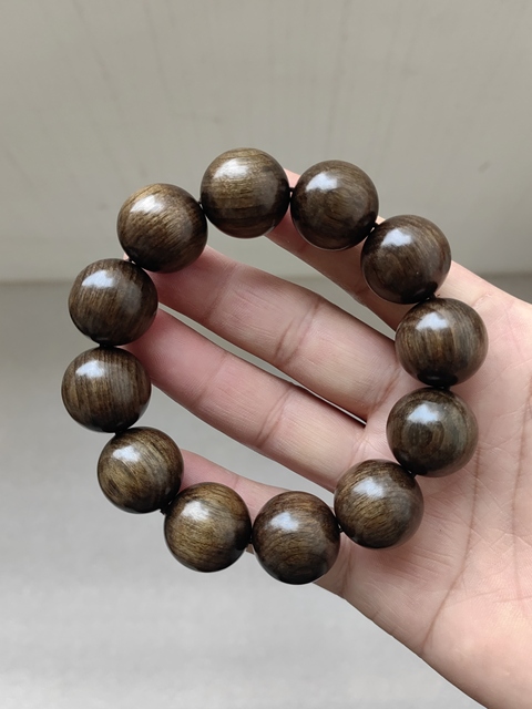 古玩雜項金絲楠陰沉木手串拍賣，當前價格298元