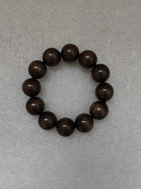 古玩雜項金絲楠陰沉木手串拍賣，當前價格298元