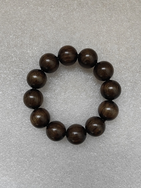 古玩雜項金絲楠陰沉木手串拍賣，當前價格298元