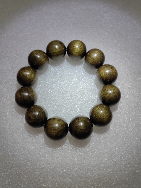 古玩雜項金絲楠陰沉木手串拍賣，當前價格298元