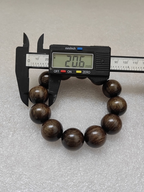 古玩雜項金絲楠陰沉木手串拍賣，當前價格298元