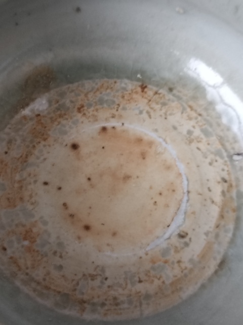 古玩陶瓷龍泉青瓷跳刀紋三足爐拍賣，當前價格2600元