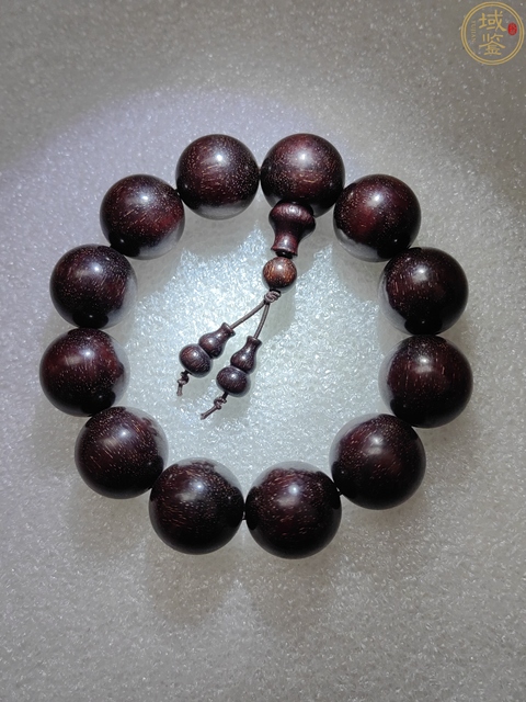 古玩雜項(xiàng)小葉金星紫檀手串拍賣，當(dāng)前價(jià)格298元