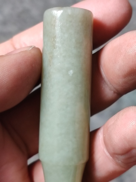 古玩玉器清代和田玉煙嘴拍賣,當前價格1288元