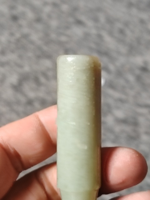 古玩玉器清代和田玉煙嘴拍賣,當前價格1288元