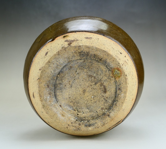 古玩陶瓷精品:明代耀州窯茶葉末釉蓋罐（1368年-1644年）拍賣，當(dāng)前價格900元