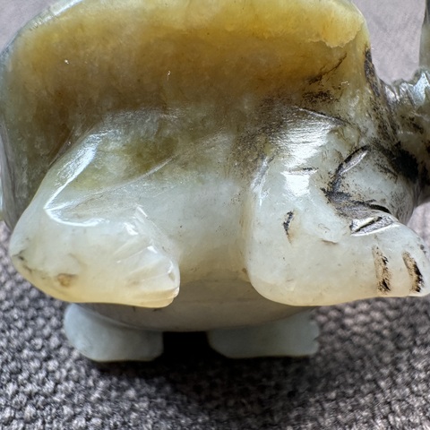 古玩玉器玉龜把件拍賣，當前價格15000元
