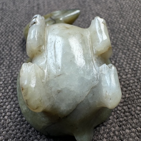 古玩玉器玉龜把件拍賣，當前價格15000元