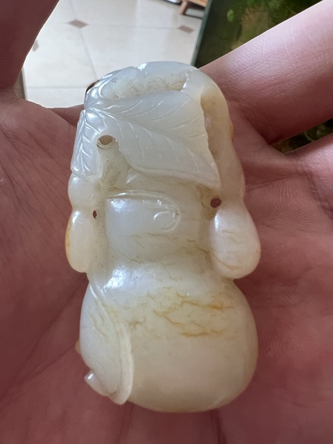 古玩玉器玉葫蘆拍賣，當(dāng)前價(jià)格18000元