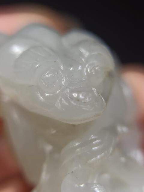 古玩玉器收藏級清代和田玉雕“多子多財(cái)”把件拍賣，當(dāng)前價(jià)格88000元