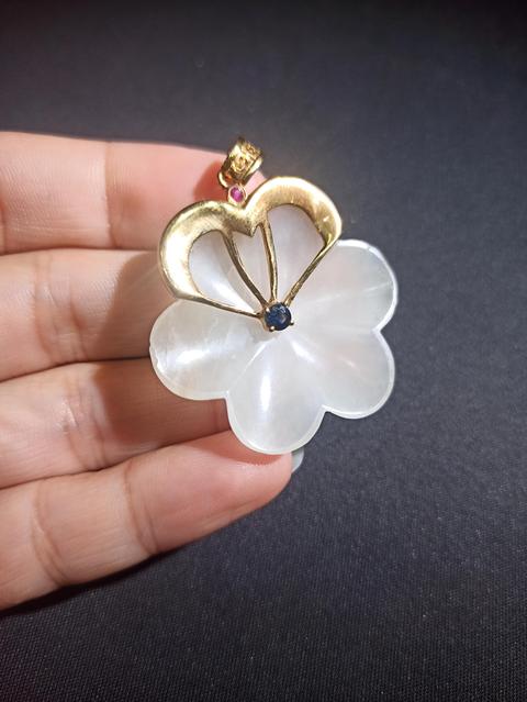 古玩玉器明代和田玉雕“帽花”拍賣，當前價格5800元
