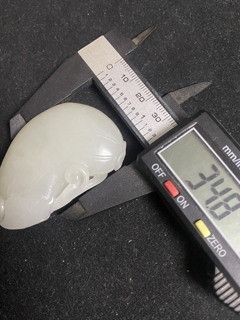 古玩玉器和田玉雕“瓜果墜”拍賣,當前價格980元