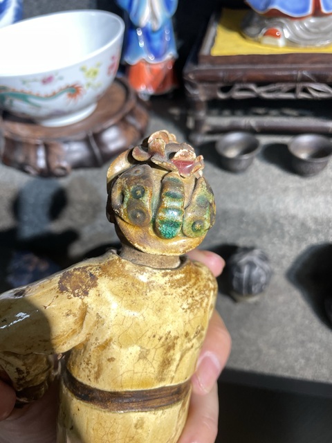 古玩陶瓷石灣公仔人物造像拍賣,當前價格4800元