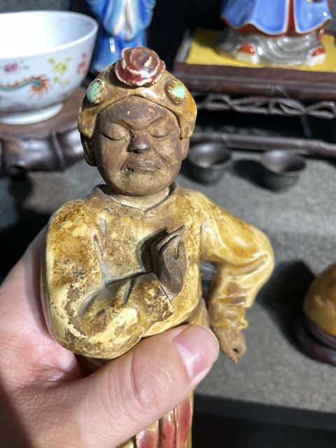 古玩陶瓷石灣公仔人物造像拍賣,當前價格4800元
