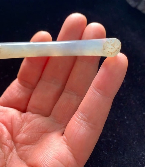 古玩玉器天然翡翠手鐲（斷殘件）拍賣，當前價格4800元