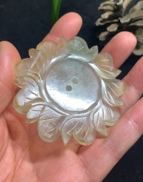 古玩玉器明代瑪瑙雕“將軍扣”拍賣,當前價格6600元