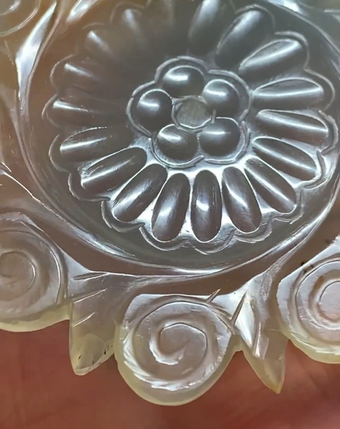 古玩玉器明代瑪瑙雕“將軍扣”拍賣,當前價格6600元