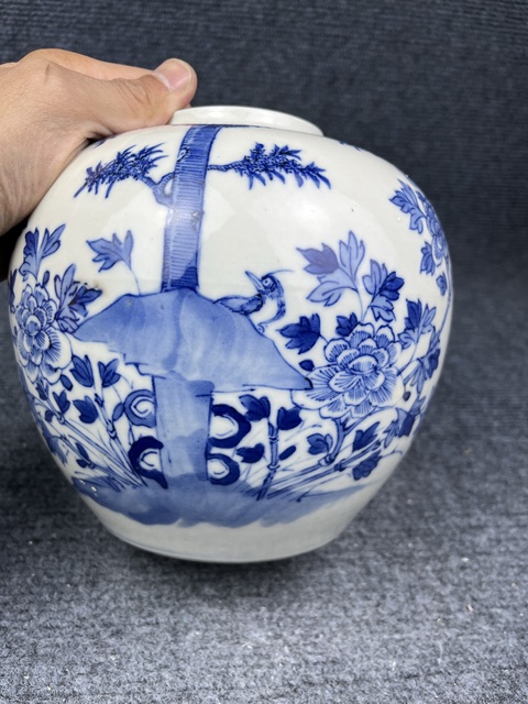 古玩陶瓷青花花鳥紋罐拍賣,當(dāng)前價(jià)格2688元