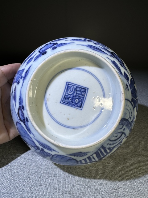 古玩陶瓷【精品】清代雍正青花福祿壽喜紋大碗雍正青花瓷器拍賣,當(dāng)前價格3200元