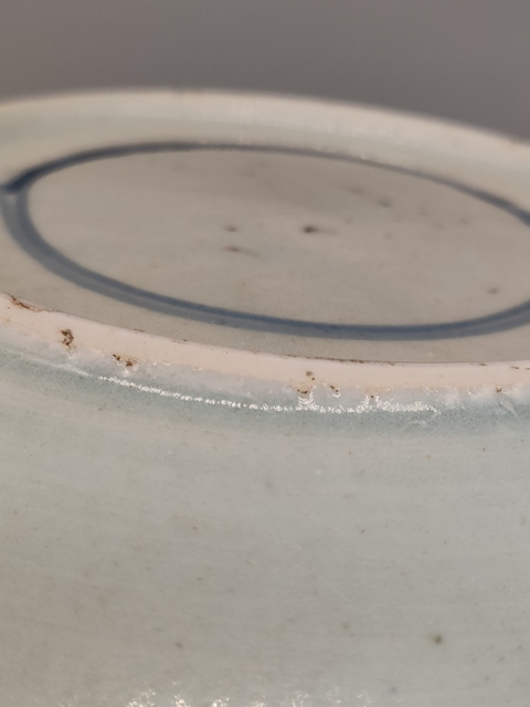 古玩陶瓷康熙·青花龍紋盤真品鑒賞圖
