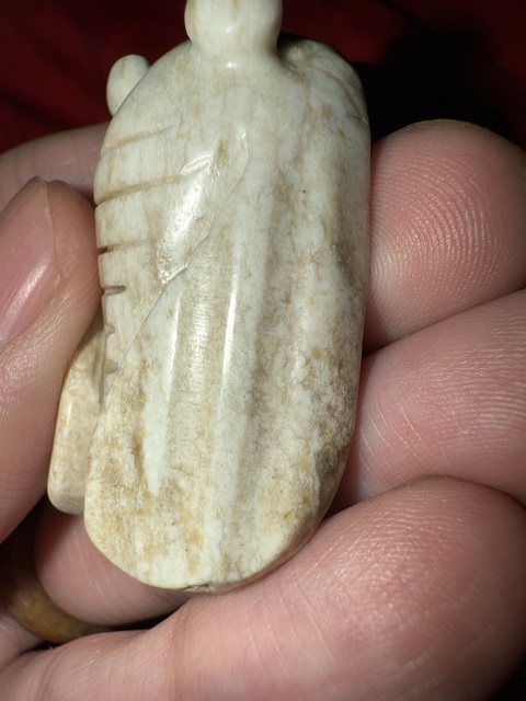 古玩玉器佩蟬拍賣，當前價格5000元