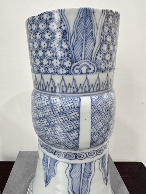 古玩陶瓷青花淡描花鼓殘器拍賣,當(dāng)前價(jià)格6500元