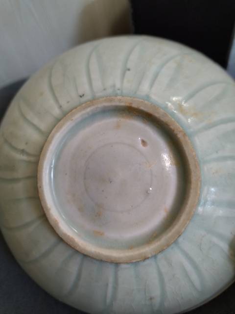 古玩陶瓷湖田窯影青釉菊瓣碗拍賣，當前價格8886元