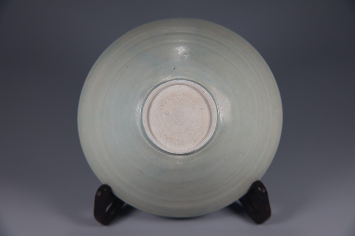 古玩陶瓷宋代影青刻花蓖紋碗真品鑒賞圖