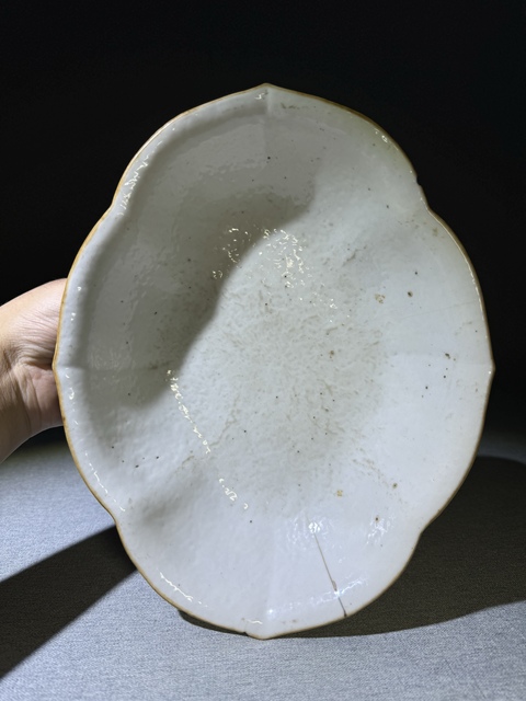 古玩陶瓷清代晚期細路粉彩十二花神紋貢盤拍賣,當前價格2800元