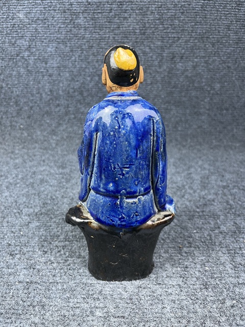 古玩陶瓷石灣窯羅漢塑像拍賣,當前價格2288元