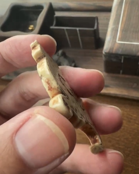 古玩玉器高古味西周味的虺龍佩 玉組佩飾味道拍賣,當前價格39999元
