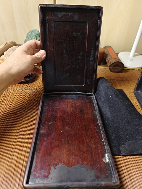 古玩雜項清 巕村石硯拍賣，當前價格1980元