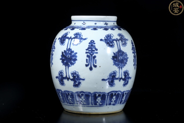 古玩陶瓷康熙花間壽太白罐拍賣，當(dāng)前價(jià)格26800元