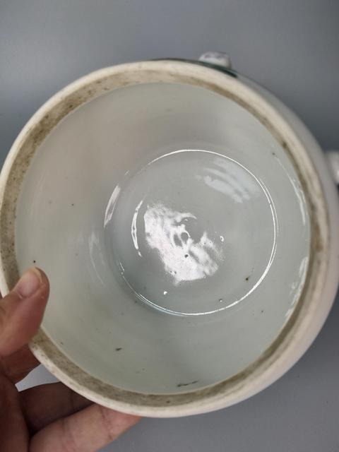 古玩陶瓷清晚期淺降彩人物粥罐拍賣,當前價格0元